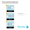 Feeney® Hanger Bolt Installation Tool (Each)