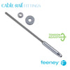  Feeney® CableRail (1/8") Quick-Connect® Threaded Terminal (Each) 