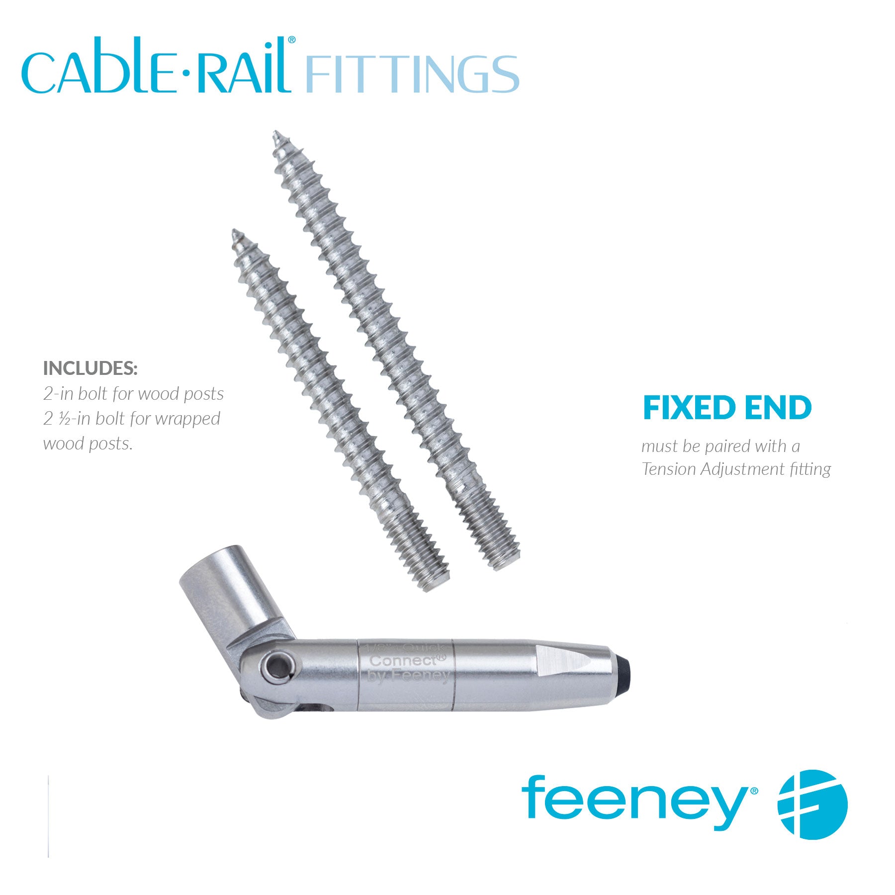  Feeney® CableRail (1/8