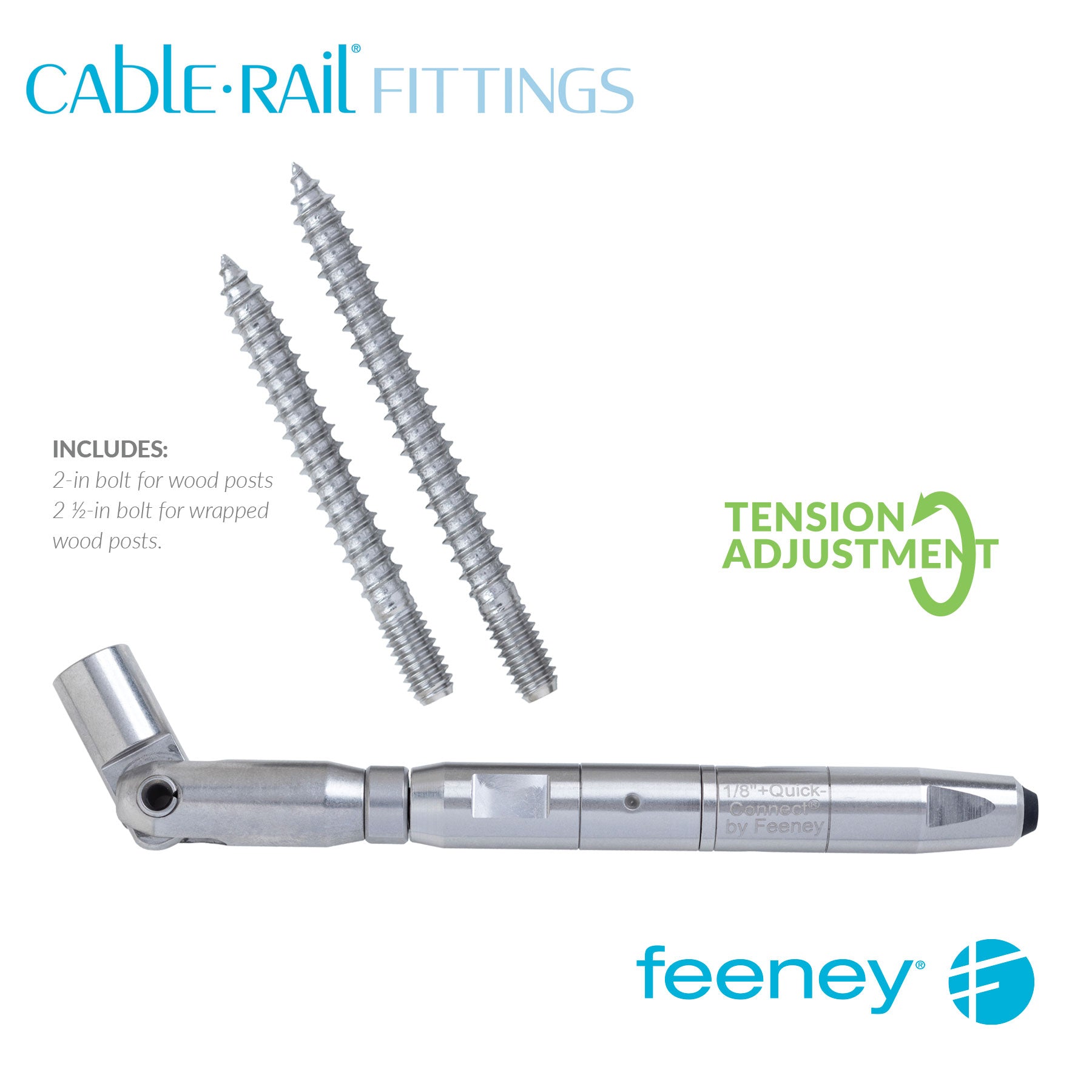  Feeney® CableRail (1/8