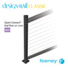  Feeney® DesignRail® Classic Kits (Stair) Quick-Connect® Post Kit (36" - Black) 