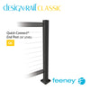  Feeney® DesignRail® Classic Kits (Level) Quick-Connect® Post Kit (36" - Black) 