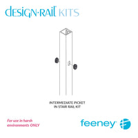   Feeney® CableRail Kits End Cap, Stainless Steel Dome (4 Each) 