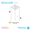  Feeney® DesignRail® Isolation Bushings for Level Threaded Terminal Post (26 EA) 