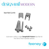  Feeney® DesignRail® Modern Kits (Stair) Rail Cut Kit (Black)  