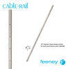  Feeney® CableRail Level (36") Stainless Steel Intermediate Picket, Wood (Each) 